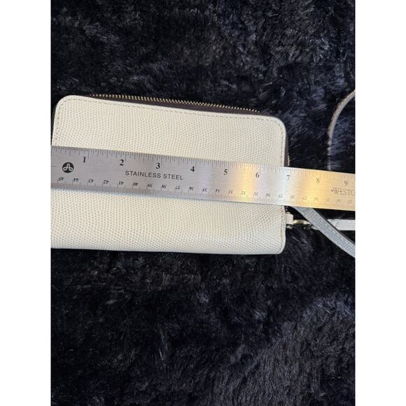 Patricia Nash Ivory Crossbody, Wallet Genuine Leather Phone Holder - Picture 5 of 6